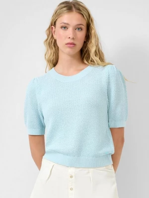Foto van product Trui met structuur QS blauw