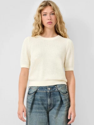 Foto van product Trui met structuur QS crème