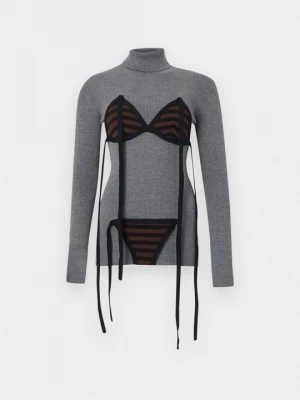 Foto van product Trui MOSCHINO grijs