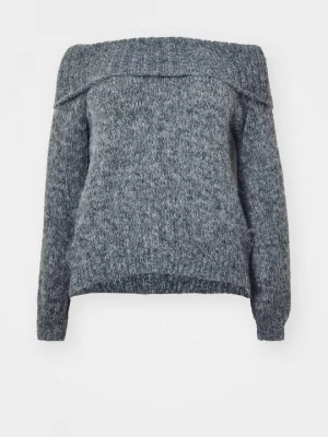 Foto van product Trui ONLY Carmakoma grijs gemêleerd