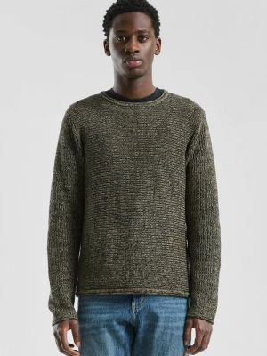 Foto van product Trui van gemêleerd garen QS geel