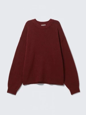 Foto van product Trui Weekday donkerrood
