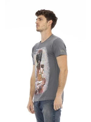 Foto van product Trussardi Shirt bruin / grijs / zwart / wit