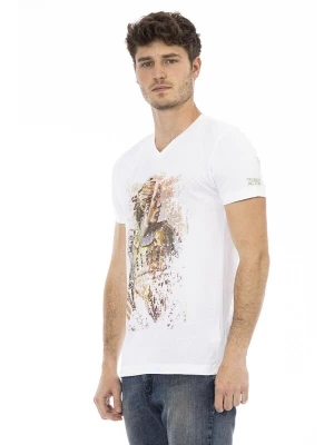 Foto van product Trussardi Shirt crème / goudgeel / donkergrijs / wit