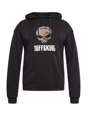 Foto van product TUFFSKULL Sweatshirt grijs / zwart / wit