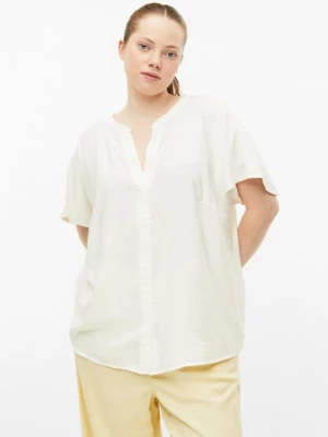 Foto van product Tuniekblouse met afgezakte schouder QS crème