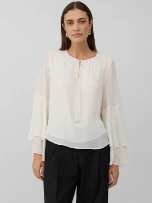 Foto van product Tuniekblouse met uitlopende mouwen s.Oliver crème