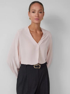 Foto van product Tuniekblouse van halfdoorzichtige viscose s.Oliver roze