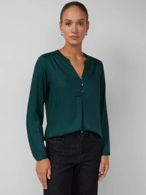 Foto van product Tuniekblouse van viscose met sierknopen s.Oliver petrol