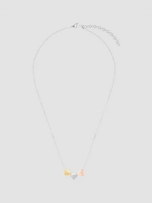 Foto van product Tweekleurige ketting met hartdetail s.Oliver zilver