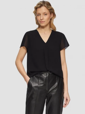 Foto van product Tweelaagse chiffon blouse s.Oliver zwart