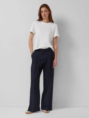 Foto van product Twill broek met extra wijde pijp s.Oliver blauw