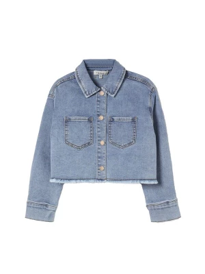 Foto van product Twin Set Tussenjas 'Giubbino denim blu per bambina' blauw denim
