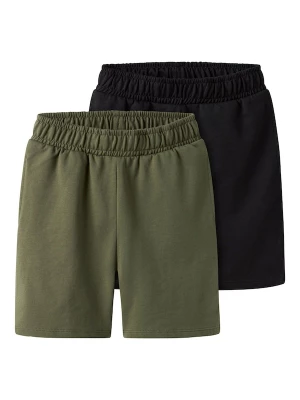 Foto van product TWO SOON Broek olijfgroen / zwart