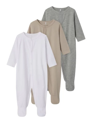 Foto van product TWO SOON Nachtkledij beige / grijs gemêleerd / wit