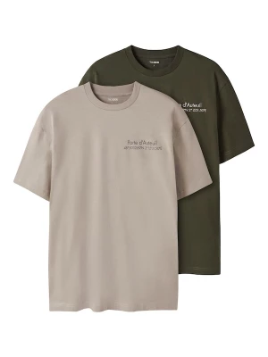 Foto van product TWO SOON Shirt donkerbeige / donkerbruin