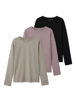 Foto van product TWO SOON Shirt greige / oudroze / zwart