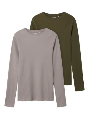 Foto van product TWO SOON Shirt grijs / groen