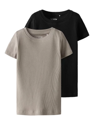 Foto van product TWO SOON Shirt grijs / zwart