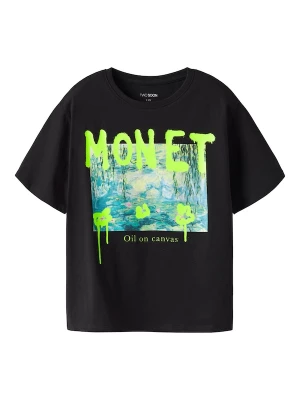 Foto van product TWO SOON Shirt lichtblauw / neongroen / rosa / zwart