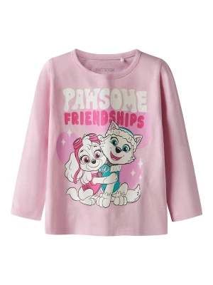 Foto van product TWO SOON Shirt 'Paw Patrol' ecru / pink / rosa / zwart