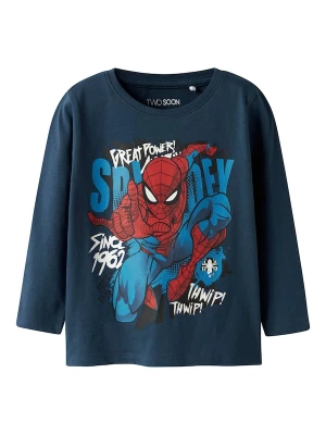 Foto van product TWO SOON Shirt 'Spider-Man' nachtblauw / royal blue / koningsblauw / rood / wit
