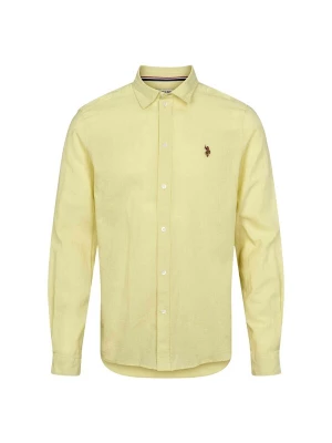 Foto van product U.. POLO ASSN. Overhemd 'UMBOLT' lichtgeel U.S. POLO ASSN.