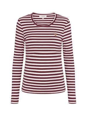 Foto van product U.. POLO ASSN. Shirt 'UWChanett' wijnrood / wit U.S. POLO ASSN.