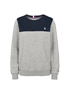 Foto van product U.. POLO ASSN. Trui 'Klara' grijs gemêleerd / zwart U.S. POLO ASSN.
