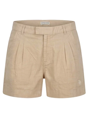 Foto van product U.S. POLO ASSN. Bandplooibroek beige
