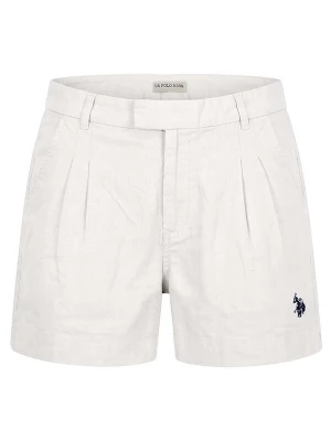 Foto van product U.S. POLO ASSN. Bandplooibroek wit