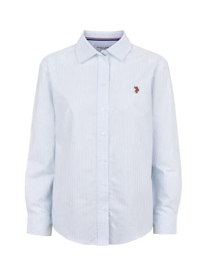 Foto van product U.S. POLO ASSN. Blouse 'UWGina' lichtblauw / wit