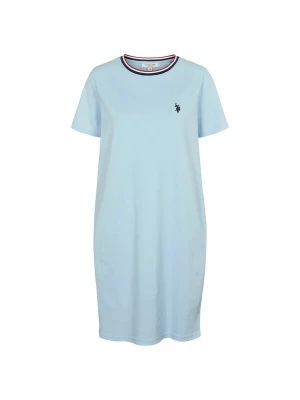 Foto van product U.S. POLO ASSN. Jurk 'UWEbba' marine / hemelsblauw / rood / wit
