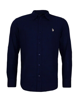 Foto van product U.S. POLO ASSN. Overhemd blauw / wit