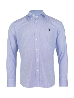 Foto van product U.S. POLO ASSN. Overhemd lichtblauw / wit