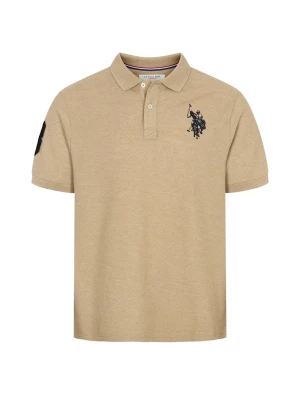 Foto van product U.S. POLO ASSN. Overhemd 'UMALFREDO' beige gemêleerd