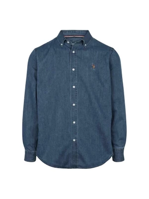 Foto van product U.S. POLO ASSN. Overhemd 'UMCraig' blauw denim
