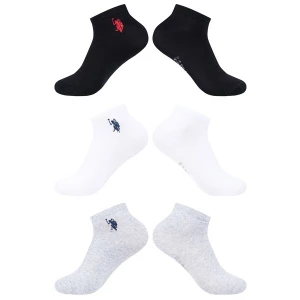 Foto van product U.S. POLO ASSN. Sokken navy / stone grey / zwart / wit