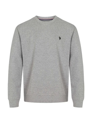 Foto van product U.S. POLO ASSN. Sweatshirt 'UMADLER' lichtgrijs / zwart