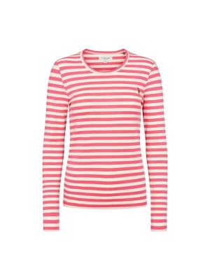 Foto van product U.S. POLO ASSN. Top 'UWChanett' lichtroze / wit