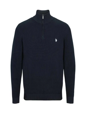 Foto van product U.S. POLO ASSN. Trui 'UMRafael' saffier / wit