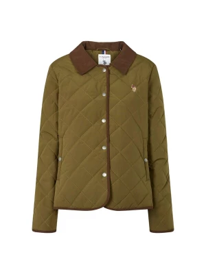 Foto van product U.S. POLO ASSN. Tussenjas 'Melou' bruin / olijfgroen