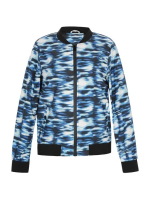 Foto van product swirly Tussenjas blauw / marine / lichtblauw / wit