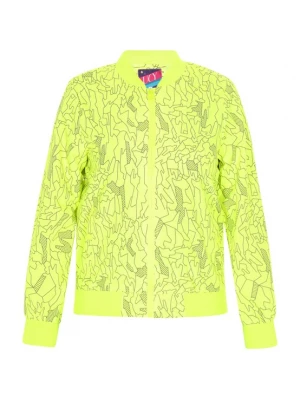Foto van product UCY Tussenjas neongeel / grijs