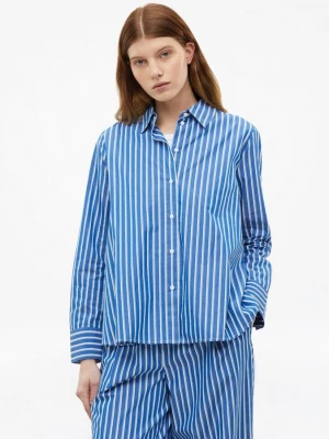Foto van product Uitlopende overhemdblouse in een patronenmix s.Oliver blauw