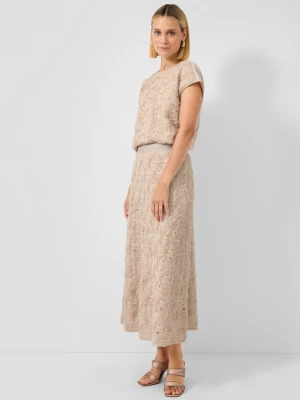 Foto van product Uitlopende rok met viscose voering s.Oliver beżowy