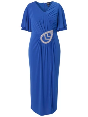 Foto van product Ulla Popken Avondjurk royal blue / koningsblauw