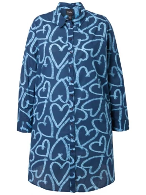 Foto van product Ulla Popken Blouse azuur / donkerblauw