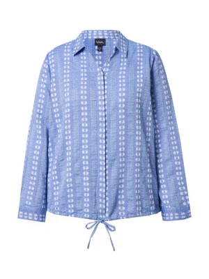 Foto van product Ulla Popken Blouse azuur / grijs / wit