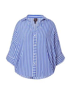 Foto van product Ulla Popken Blouse azuur / wit
